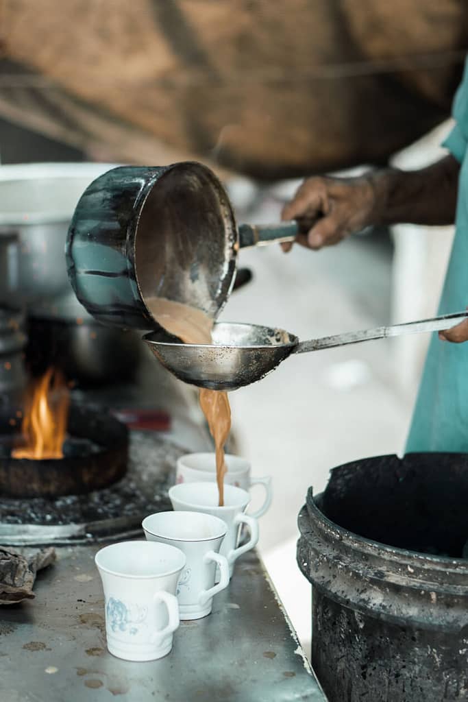 Saucepans, the go-to tea accessory for chai in Southeast Asia